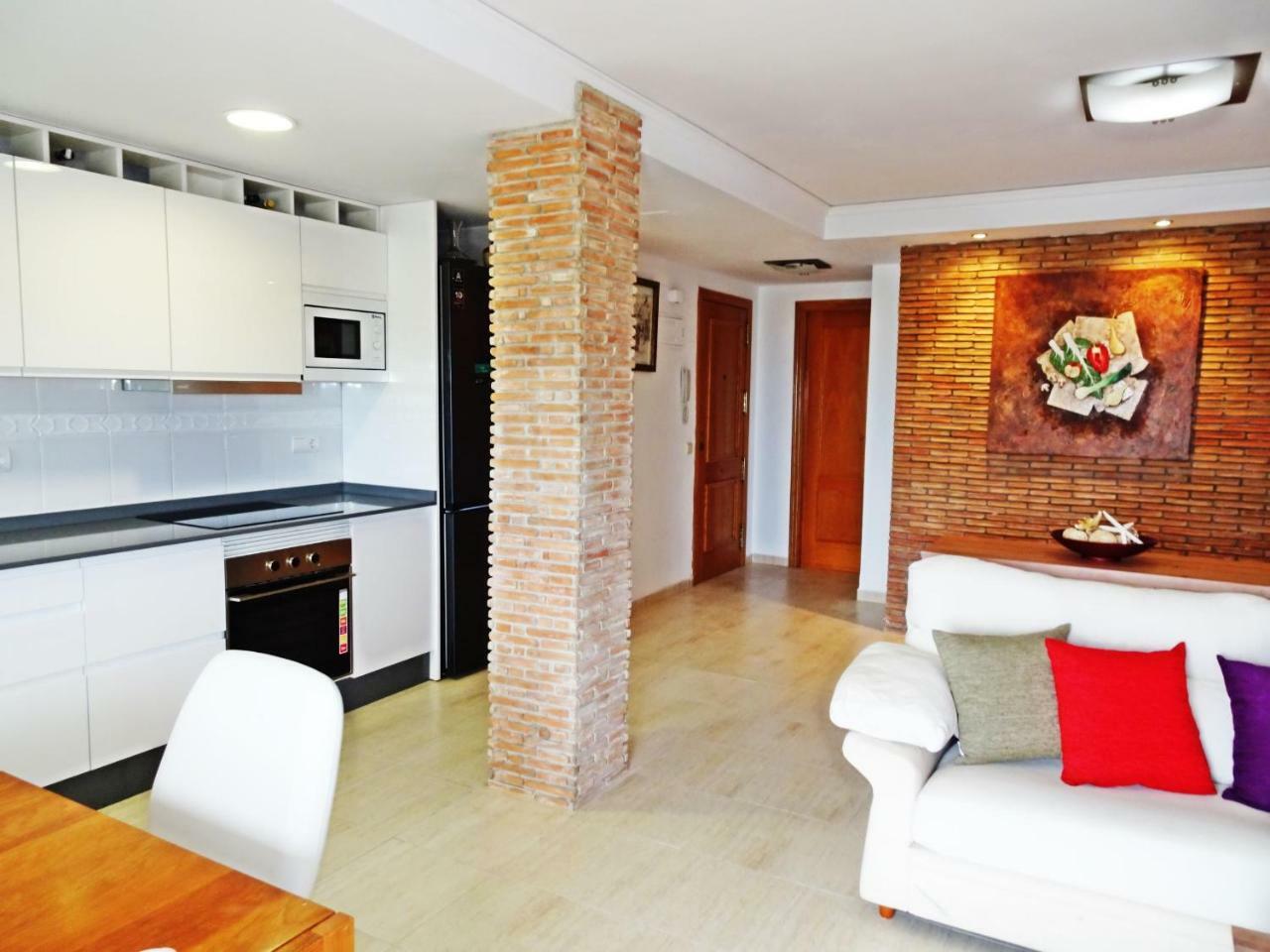 Neptuno Apartamento - Frente A La Playa Daimus Ngoại thất bức ảnh