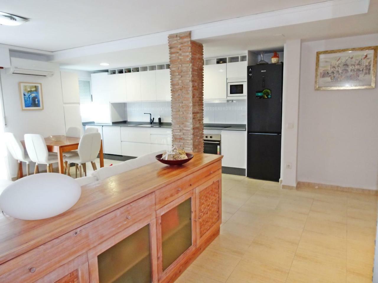 Neptuno Apartamento - Frente A La Playa Daimus Ngoại thất bức ảnh